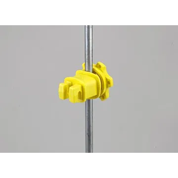 Dare Products WESTERN® SCREW-TIGHT ROUND POST INSULATOR, YELLOW
