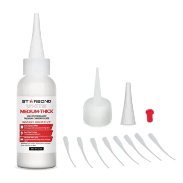 Starbond DW-500 Heavy Medium CA Glue (White) 2 oz