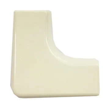 Wiremold 90 deg 13/8 in 2-1/16 in Low Profile Flat Elbow