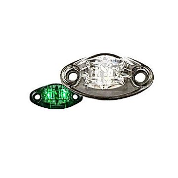 Woody's 12 V LED PMMA Dragon's Eye Marker/Clearance Light