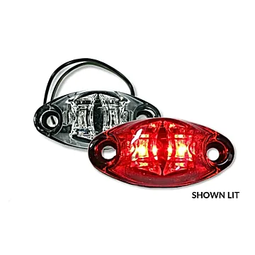 Woody's 12 V LED PMMA 2-Diode Marker Lamp