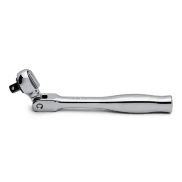 Wright Tool 1/4" Drive Flex Head Ratchet Contour Grip - 5-1/2"