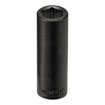 Wright Tool 3/8" Drive 6 Point Deep Metric Impact Socket - 9mm