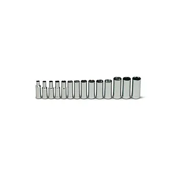 Wright Tool 6 Pt. Deep Metric Socket Set (14pc) 3/8 in. Drive