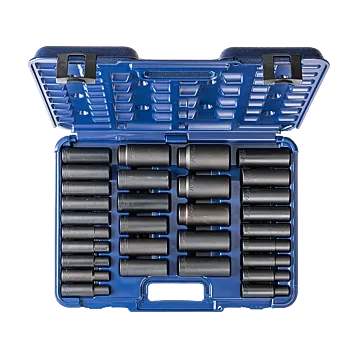 Wright Tool 1/2 in. Impact Socket Set w/ Case (30pc)