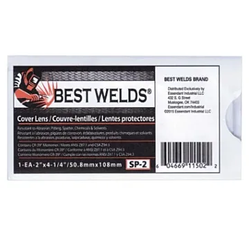 Best Welds® Clear 70% CR-39 Plastic Scratch/Static Resistant Cover Lens