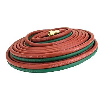Weldcote Twin Hose Grade T 1/4 X 50' Bb Fittings