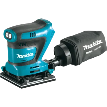 Makita LXT® 4-3/8 x 4 in 11000 to 14000 opm 18 V Brushless Cordless Finishing Sander