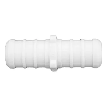 Jones Stephens 1/2" Plastic PEX White Coupling, Lead Free