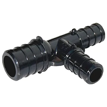 Boshart Industries Tee 3/4 x 1/2 x 1/2 in Crimp PEX Pipe Reducing Tee