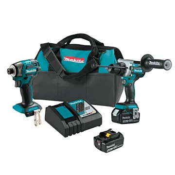 Makita 18V LXT 2-Tool 5.0 Ah Combo Kit