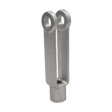 CLEVELAND CITY FORGE 3/8-24 Black Fine Thread Yoke End