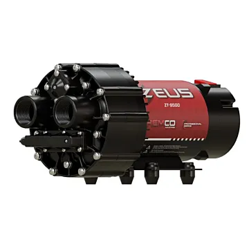 Remco ZEUS 12V 14.0 GPM 60psi Electric Bypass Transfer Pump with On-Off Switch, 1" Female NPT Ports