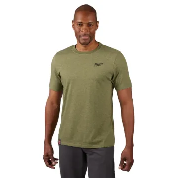 FREEFLEX™ Hybrid Short Sleeve Work Tee (Green)