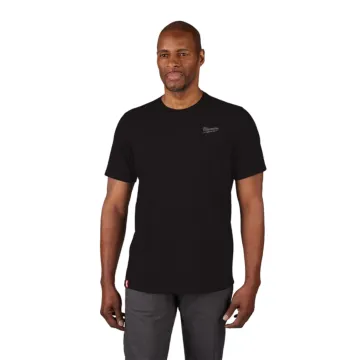 FREEFLEX™ Hybrid Short Sleeve Work Tee (Black)