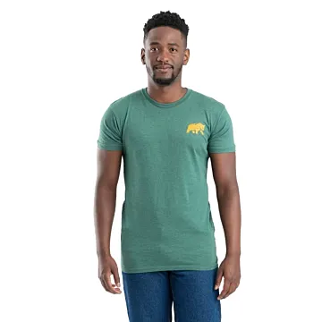 BERNE Badge Tee (Pine Green)