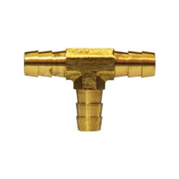 Brass Hose Barb Tee