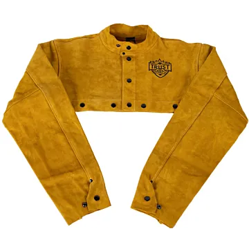 Premium Cowhide Leather Cape Sleeve (Golden Brown)