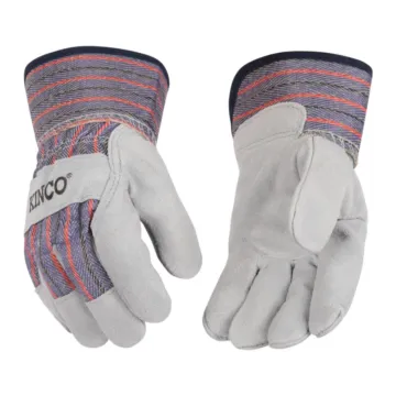  Kids' Suede Leather Palm Gloves