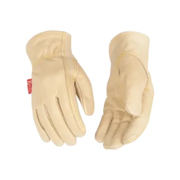 Kids' Goatskin Leather Driver Gloves