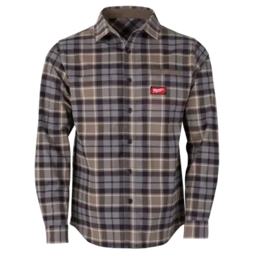 GRIDIRON™ Flannel Shirt Gray Plaid
