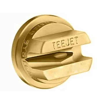 Offset Flat Spray Tip, Brass