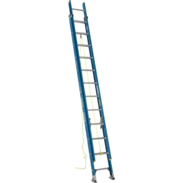 Type I Fiberglass D-Rung Extension Ladder