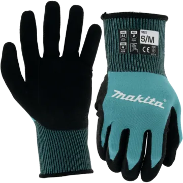 FitKnit™ Nitrile-Coated Cut-Resistant Gloves (Teal) 