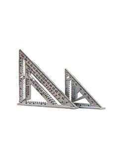 Swanson® 7 in and 4-1/2 in BlackEngraved High-Grade Aluminum Alloy Speed Square Combination Kit