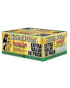 Wildlife Sciences Suet Plus® 240 10.5 oz Suet Wild Bird Suet Cake