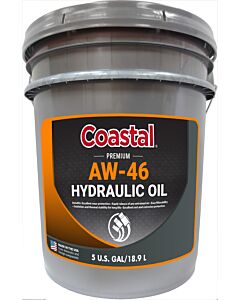 Warren Oil Coastal Prem Hyd Oil AW46 5-Pail