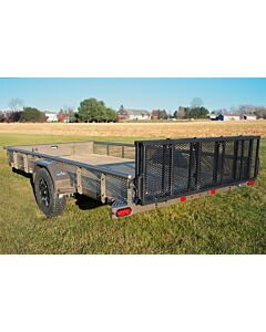 77" Premium Single Axle 12' Utility Trailer - Venture Edition