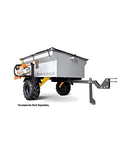 18 cu-ft 2000 lb ATV/UTV Tow-Behind Dump Trailer