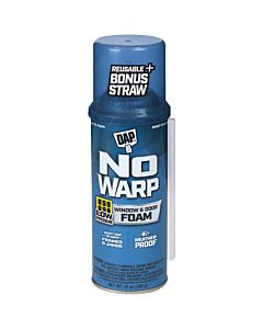DAP No Warp 12 Oz. Window & Door Insulating Foam Sealant