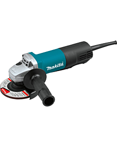 4-1/2" Paddle Switch Angle Grinder, 7.5 AMP, 11,000 RPM, 5/8"-11, AC/DC, lock-off, lock-on