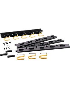 CRAWFORD SR64-6 Storage System, 64 in W, 10 in H, Steel