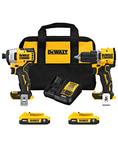DEWALT 20V MAX Brushless ATOMIC 2-Tool Combo Kit