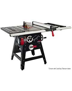 SawStop ASSEMBLY: 1.75HP Contractor Saw with 30&rdquo; aluminum extrusion fence & rail kit