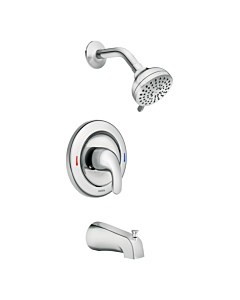 Moen Adler Posi-Temp(r) Tub/Shower Set (Chrome)