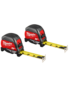 25ft Magnetic Tape Measure 2-Pack