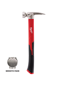 Milwaukee 19oz Smooth Face Poly/Fiberglass Handle Hammer