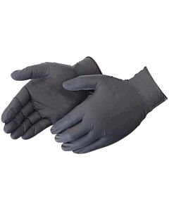 DuraSkin® Premium Disposable Nitrile Gloves (Black - 100pk)