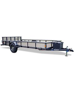 Diamond C 83" Premium Single Axle 14' Utility Trailer - Upgraded Edition