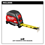 25ft Magnetic Tape Measure 2-Pack