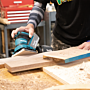 LXT® 4-3/8 x 4 in 11000 to 14000 opm 18 V Brushless Cordless Finishing Sander