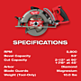 M18 FUEL™ Rear Handle 7-1/4 in. Circular Saw