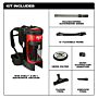 M18 FUEL™ 3-in-1 Backpack Vacuum
