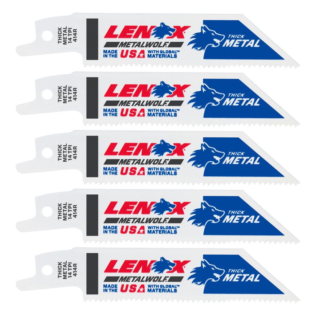 Lenox LENOX METALWOLF WAVE EDGE Reciprocating Saw Blades 14 TPI