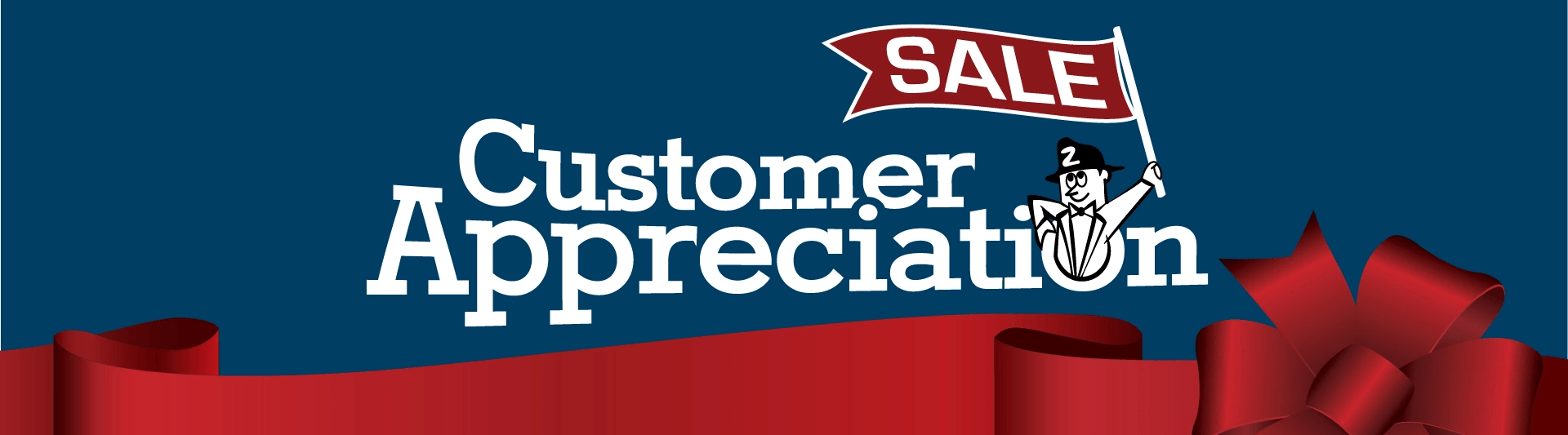 Customer Appreciation Sale banner image