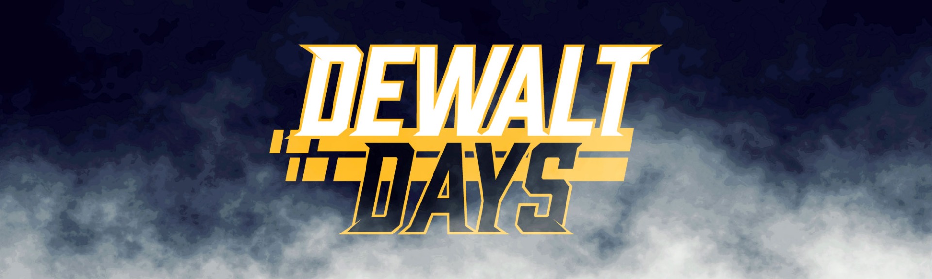 DeWALT Days banner image